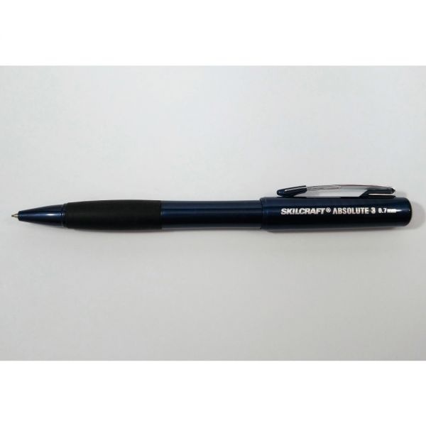 Skilcraft Cushion Grip Mechanical Pencils, 0.7 Mm, Blue Barrel, Pack Of 6 (Abilityone 7520-01-451-2268)