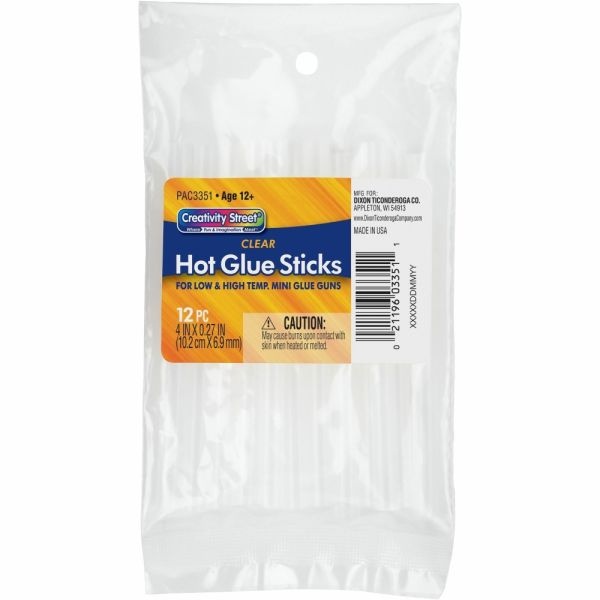 Gorilla® School Glue Sticks, 0.21 oz/Stick, Dries Clear, 12 Sticks/Box