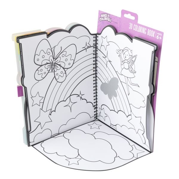 Colorbok Make It Colorful! 3D Coloring Book