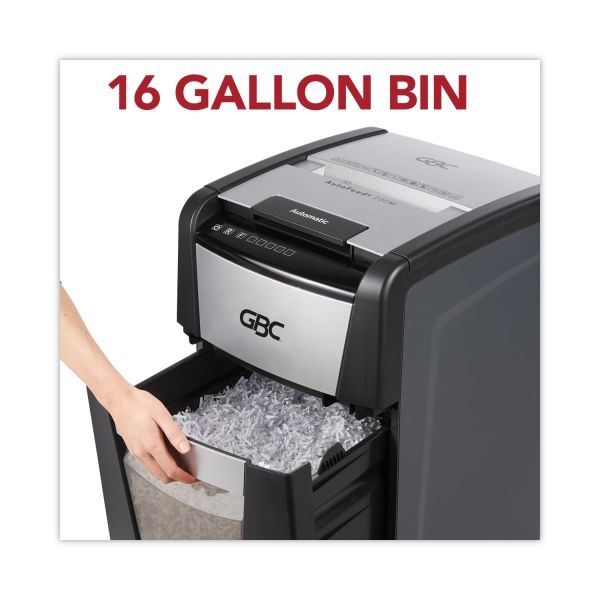 GBC ShredMaster SX20-08 Micro-Cut Shredder, P-4, 20 Sheets, 1 - 5