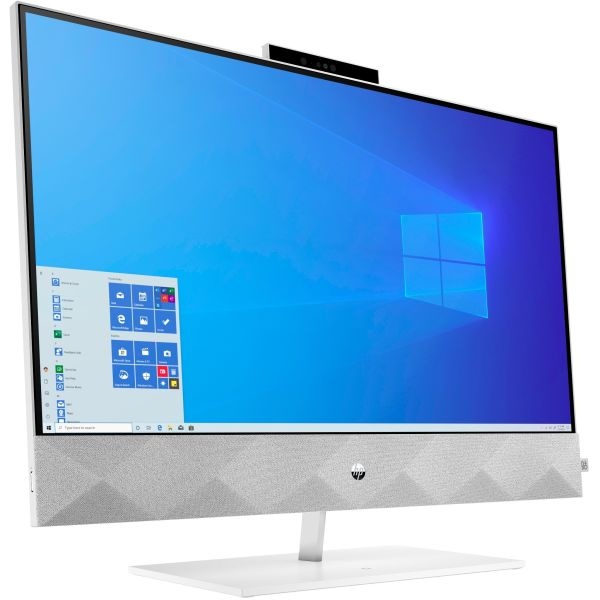 Hp Pavilion 27-D1000i 27-D1340t All-In-One Computer - Intel Core I7 11Th Gen I7-11700T Octa-Core (8 Core) 1.40 Ghz - 16 Gb Ram Ddr4 Sdram - 1 Tb Hdd - 256 Gb M.2 Pci Express Nvme Ssd - 27" Qhd 2560 X 1440 Touchscreen Display - Desktop - Refurbished