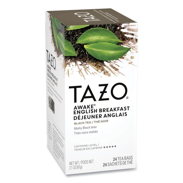 Tazo Tea Bags, Awake English Breakfast, 24/Box