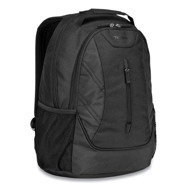 Targus Ascend Backpack, Fits Devices Up To 16", Polyester, 12.5 X 7 X 18.6, Black
