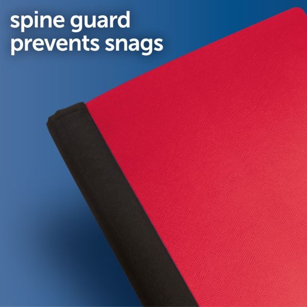 Stellar Notebook With Spine Cover, 81/2" X 11", 5 Subject, College