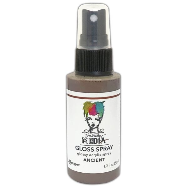 Dina Wakley Media Metallic Gloss Sprays 2Oz