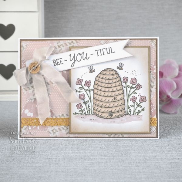 Creative Expressions 6"X4" Clear Stamp Set By Sam Poole