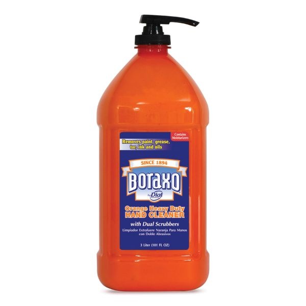 Boraxo Orange Heavy Duty Hand Cleaner, 3 L Pump Bottle