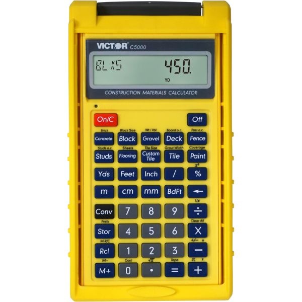 Victor C5000 Materials Estimator Calculator