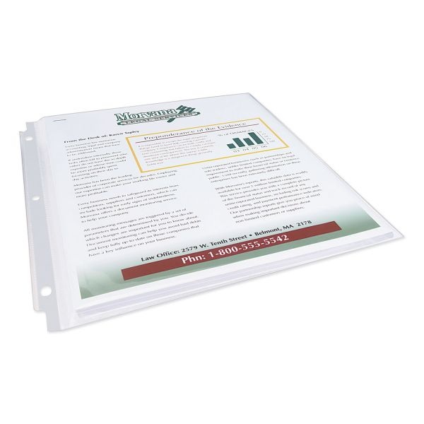 Avery Multi-Page Top-Load Sheet Protectors, Letter, Heavy Gauge, Clear, 25/Pack