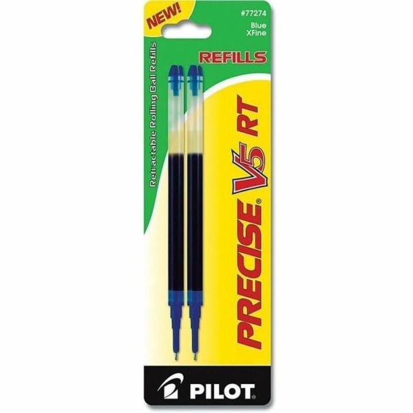 Pilot FriXion Erasable Gel Pen Refills Fine Point 0.7 mm Black Ink