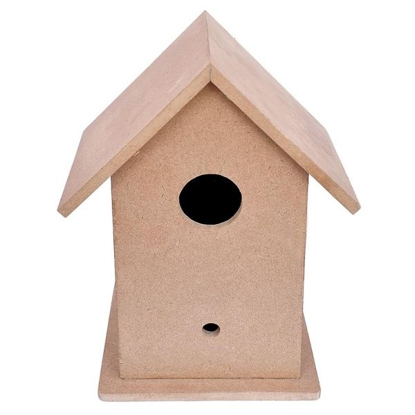 Little Birdie Mdf Base Bird House 5.5"X7"