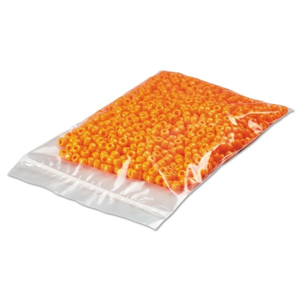 General Supply Zip Reclosable Poly Bags, 2 Mil, 2" X 3", Clear, 1,000/Carton