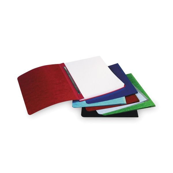 Acco Presstex Tyvek-Reinforced Side Binding Cover, 8 1/2" X 14", 60% Recycled, Red