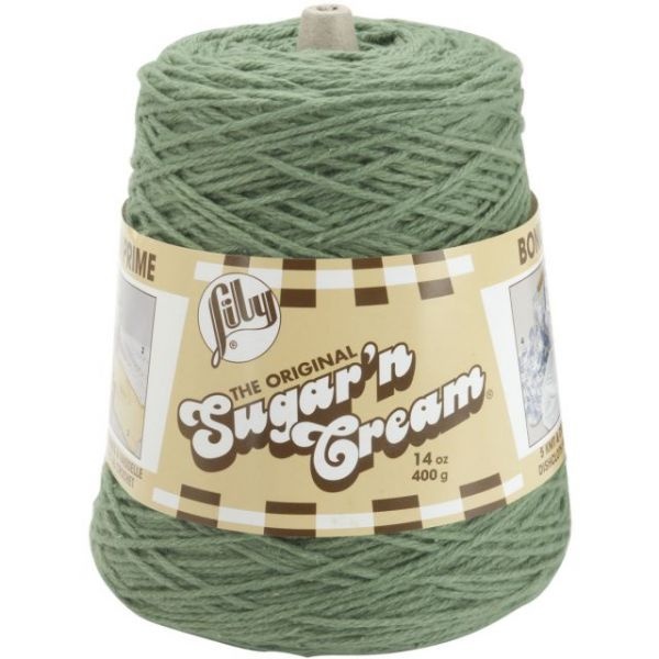 Lily Sugar'n Cream Yarn Cone - Sage