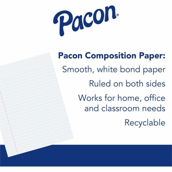Pacon Composition Paper - Government - Letter