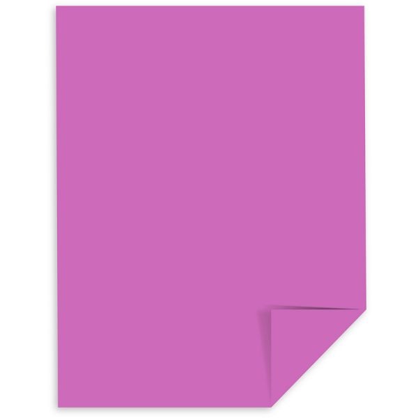 Astrobrights Color Paper, 24 Lb, 8 1/2 X 11, Outrageous Orchid, 500 Sheets/Ream