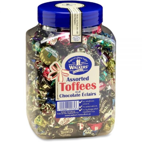 Walker's Nonsuch Assorted Toffee, 2.75Lb Plastic Tub