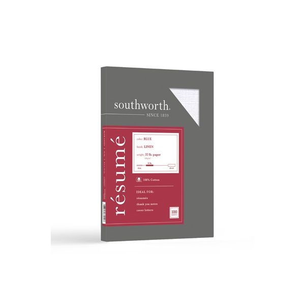 Southworth Specialty Parchment Ivory Paper - 8 1/2 x 11 in 24 lb Bond  Parchment 100 per Package