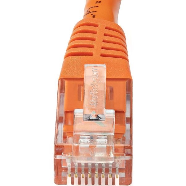 20Ft Cat6 Ethernet Cable - Orange Molded Gigabit - 100W Poe Utp 650Mhz - Category 6 Patch Cord Ul Certified Wiring/Tia