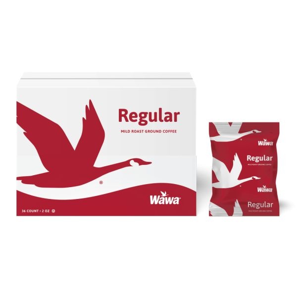 Wawa Single-Serve Coffee Packets, Original, Carton Of 36