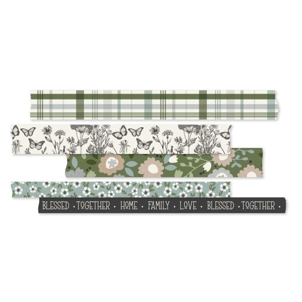 Simple Stories The Simple Life Washi Tape 5/Pkg