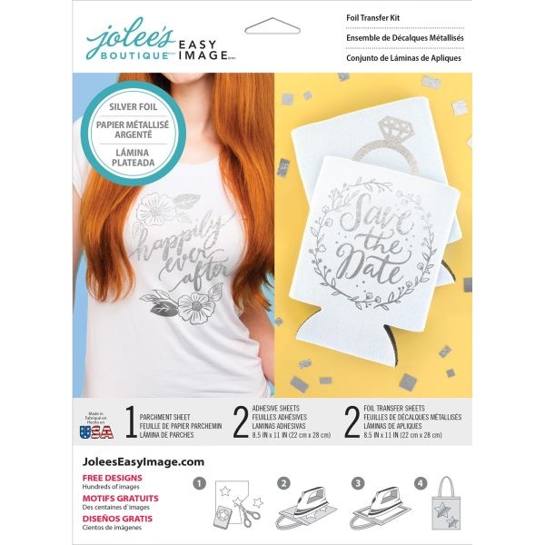 Jolee's Boutique Easy Image Foil Transfer Kit 5/Pkg