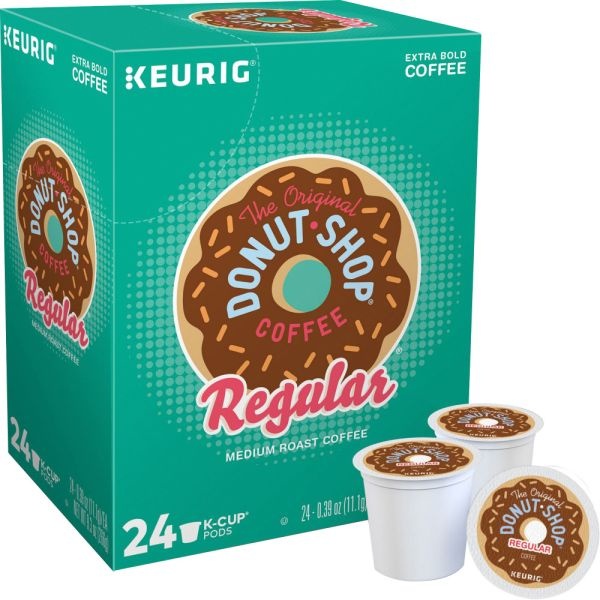 The Original Donut Shop Coffee K-Cups, Donut Shop, Medium Roast, 24 K-Cups