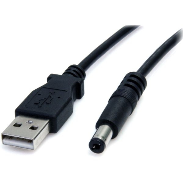 3 Ft Usb To Type M Barrel 5V Dc Power Cable