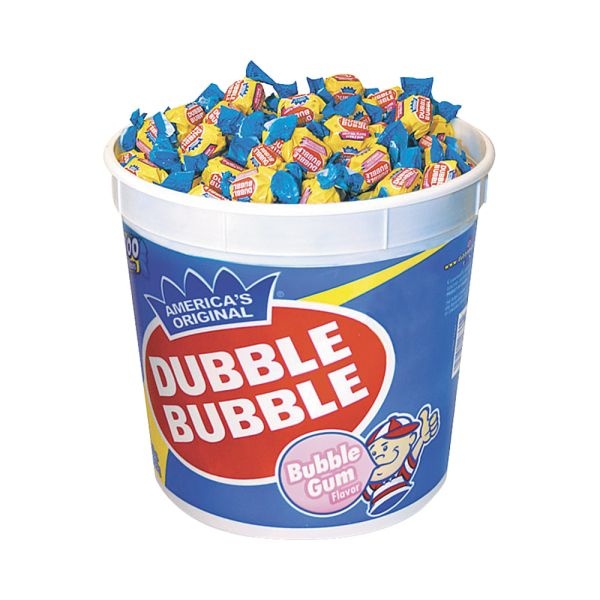 Dubble Bubble Gum, 3.93-Lb Tub
