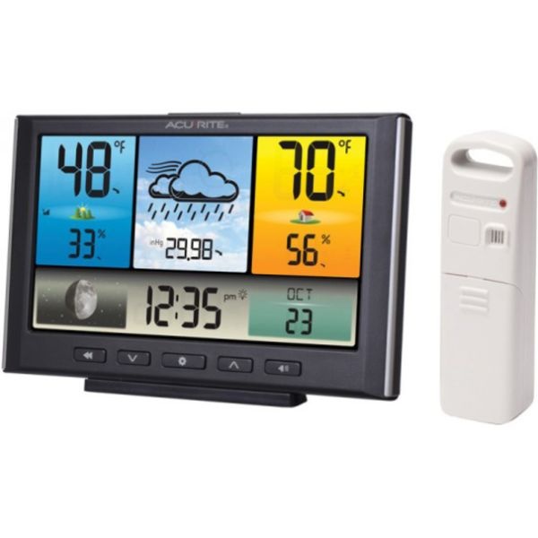 Acurite Digital Weather Station / Weather Clock With Color Display