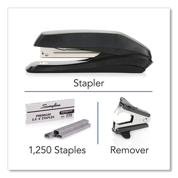 Swingline Standard Stapler Value Pack, 15-Sheet Capacity, Black