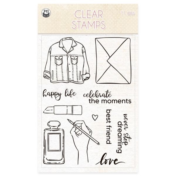 P13 Photopolymer Clear Stamps 11/Pkg