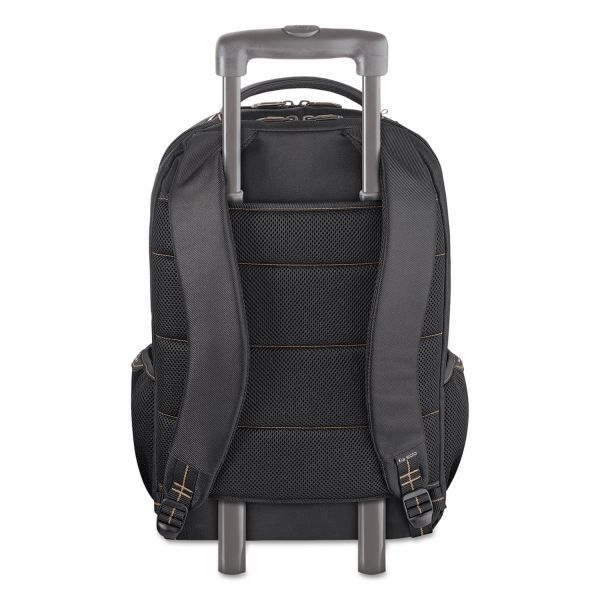 Solo Pro Backpack, Fits Devices Up To 17.3", Polyester, 12.25 X 6.75 X 17.5, Black