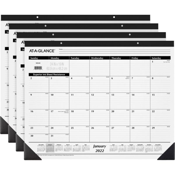 At-A-Glance Classic Monthly Desk Pad, 2023 Calendar