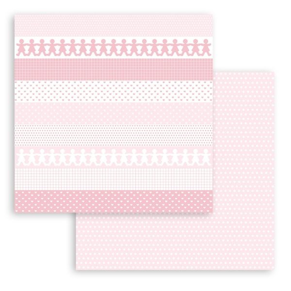 Stamperia Backgrounds Double-Sided Paper Pad 8"X8" 10/Pkg