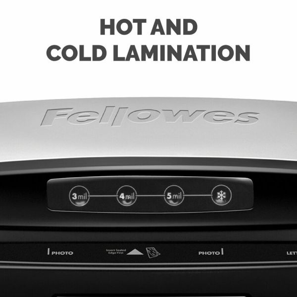 Fellowes Saturn 3I 95 Thermal Laminator With Combo Kit, 9.5" Wide, Silver/Black
