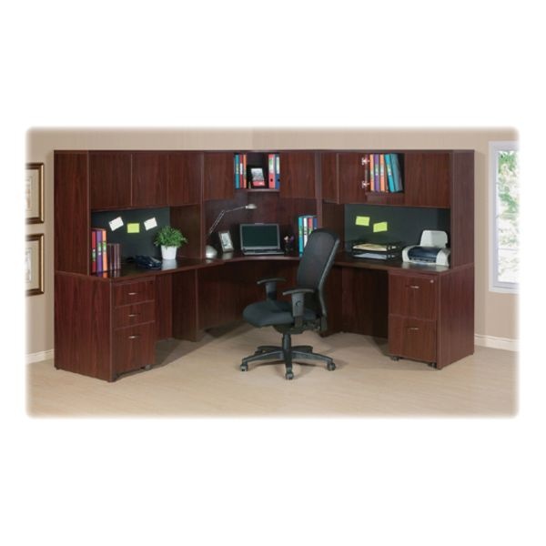 Lorell Essentials Peninsula Desk Box 1/2