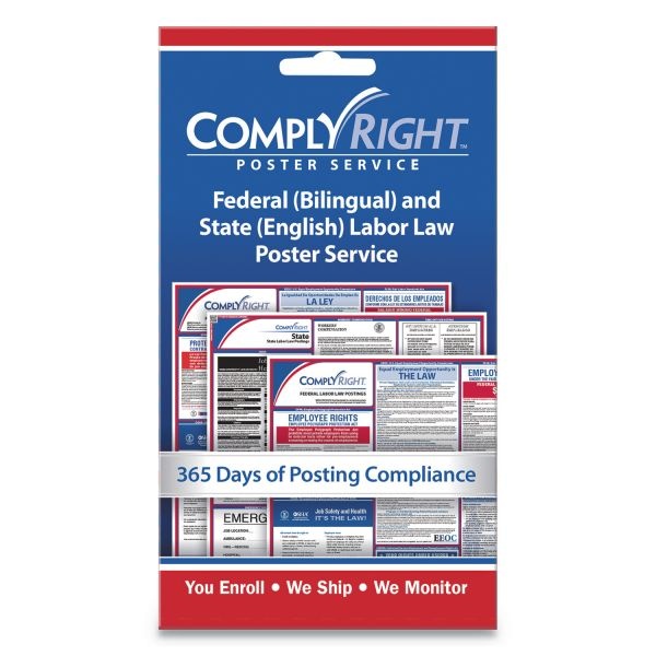 Complyright Labor Law Poster Service, "State Labor Law", 4 X 7
