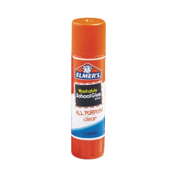 Gorilla® School Glue Sticks, 0.21 oz/Stick, Dries Clear, 12 Sticks/Box