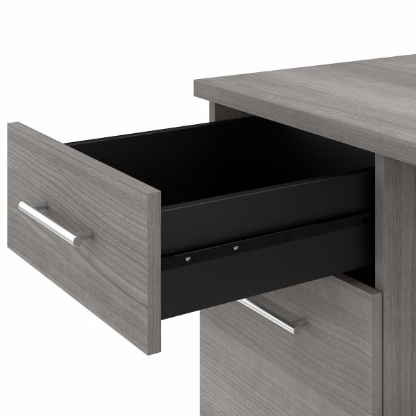 Bush Furniture Somerset 72W Office Desk With Drawers In Platinum Gray