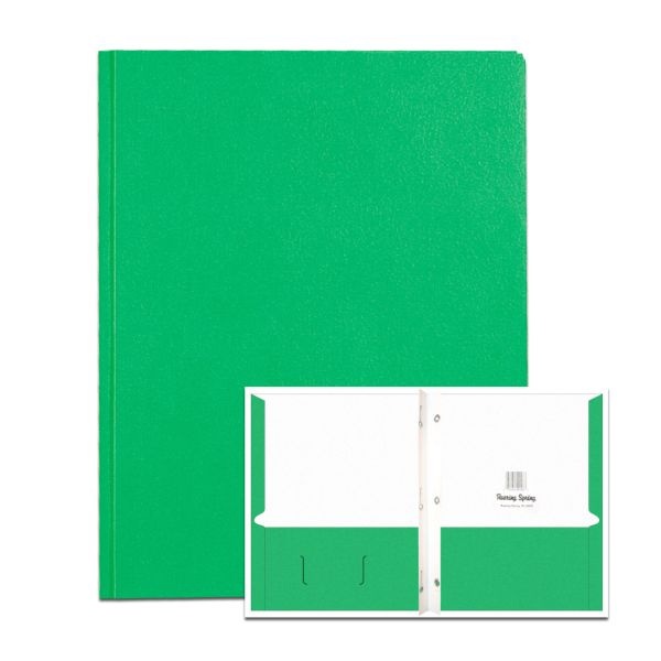 Pockets&Prongs 11.75"X9.5" Green 25/Box