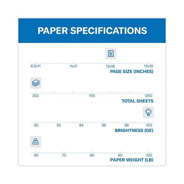 Hammermill Color Copy Digital Cover Printing Paper, Super Smooth, Ledger  Size (11 x 17), 100 (U.S.) Brightness, 80 Lb Cover, White, Ream Of 250  Sheets