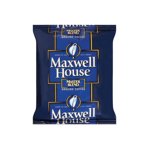Maxwell House Master Blend Ground Coffee, 1.25 Oz Fraction Pack, 42 Count