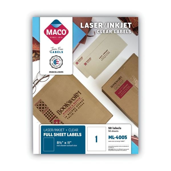 maco-matte-clear-printable-shipping-address-labels-inkjet-laser
