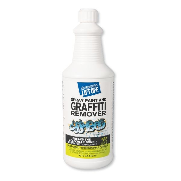 Motsenbocker's Lift-Off 4 Spray Paint Graffiti Remover, 32Oz, Bottle, 6/Carton