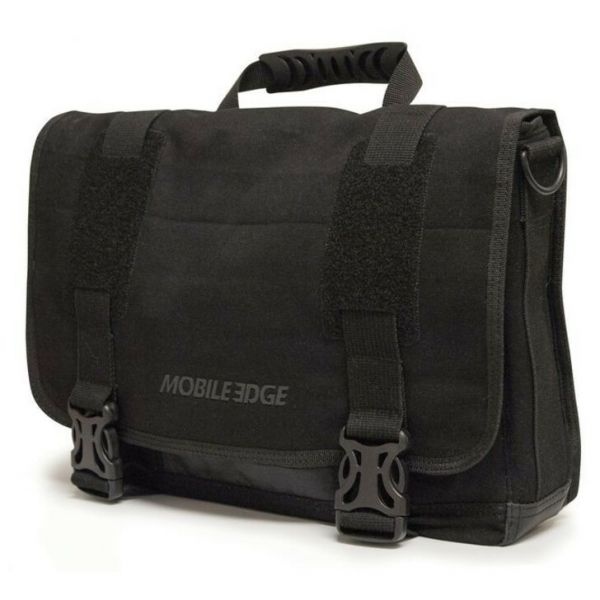 Mobile Edge Eco Rugged Carrying Case (Messenger) For 14" To 15" Apple Ipad Macbook Pro - Black