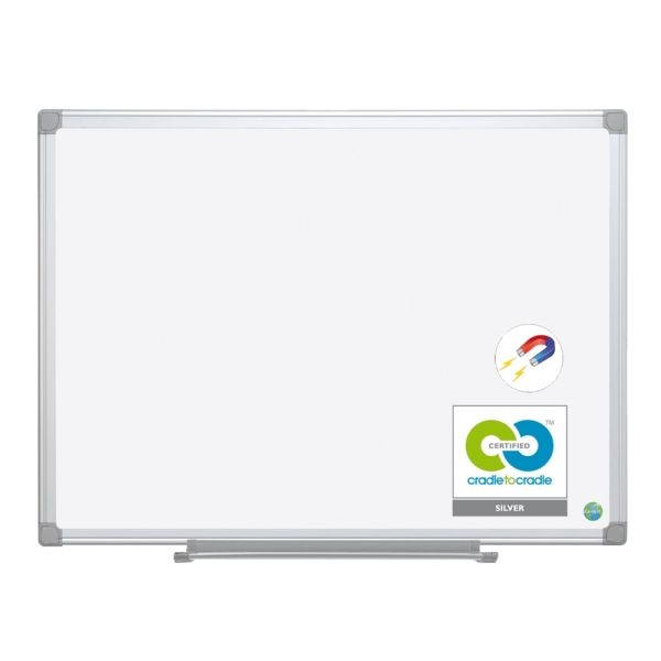 Mastervision Earth Gold Ultra Magnetic Dry-Erase Whiteboard, 72" X 48", Aluminum Frame With Silver Finish