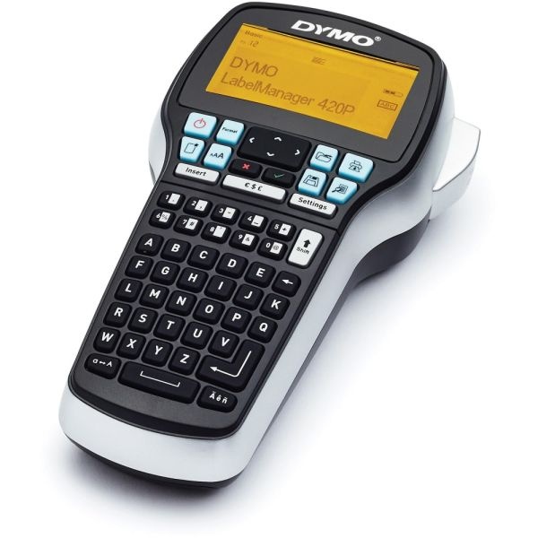 Dymo Labelmanager 420P High Performance Portable Handheld Label Maker With Pc/Apple Mac Connection
