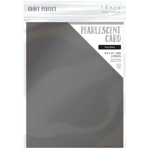 Craft Perfect Pearlescent Cardstock 8.5"X11" 5/Pkg