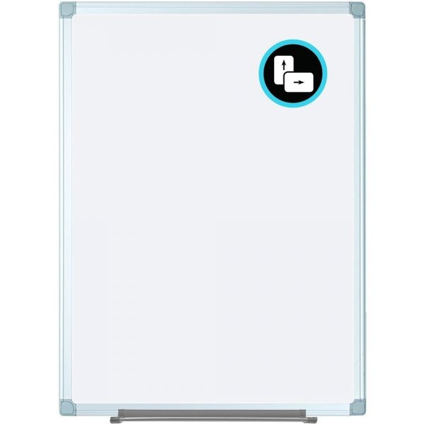 Mastervision Earth Gold Ultra Magnetic Dry Erase Boards, 36 X 48, White, Aluminum Frame